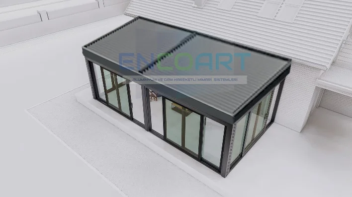 Lift the wall door bioclimatic