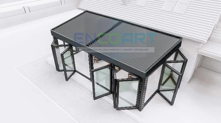 folding door bioclimatic